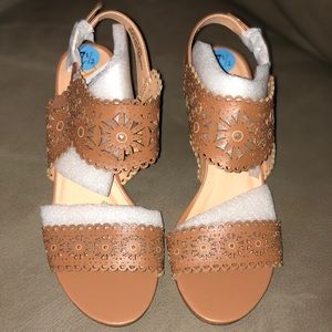 Women’s XOXO Wedge Sandals (Size 7.5)